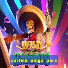 cartela bingo para cha de cozinha imprimir gratis